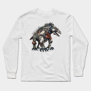 the dino mecha Long Sleeve T-Shirt